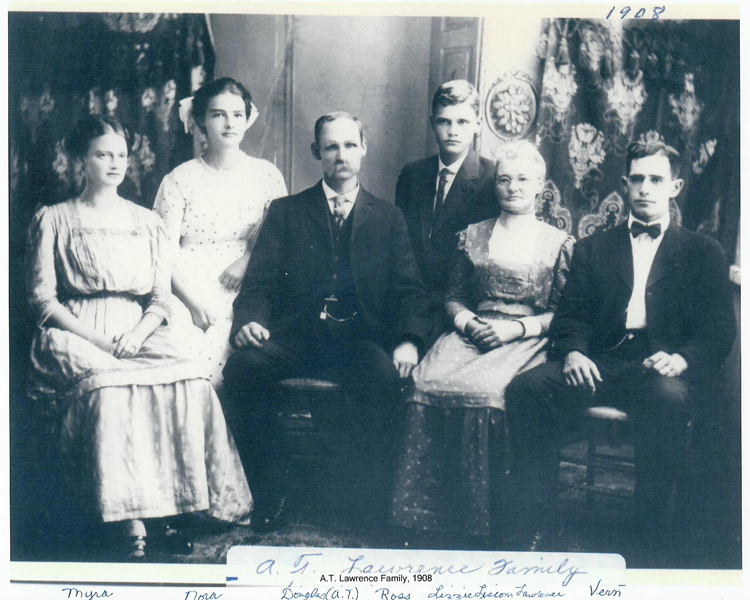 A_Lizzie & A T Lawrence Family