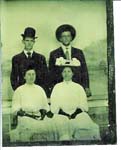 A_Mary & Vern Lawrence & Mary's sister, Nettie John Hibschweiler