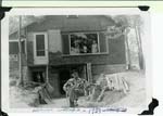 August 1953 Vern at cottage -Bronson Lake maybe